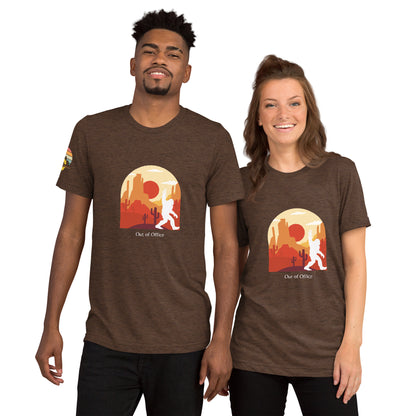 Desert Yeti Lyfe T-shirt for outdoor adventure apparel