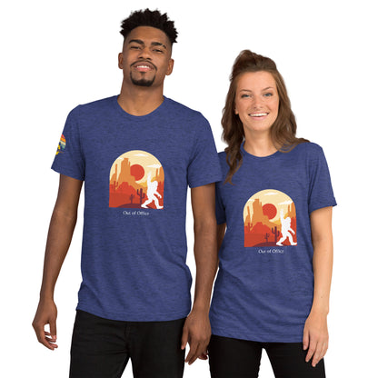 Desert Yeti Lyfe T-shirt for outdoor adventure apparel